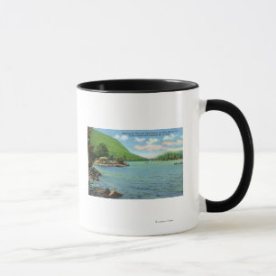 Mug Entrée de Huletts vers des étroits, l'île Cook