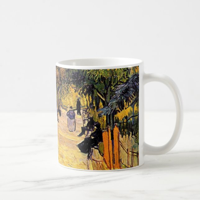 Mug Entrée d'un parc public à Arles. (Droite)