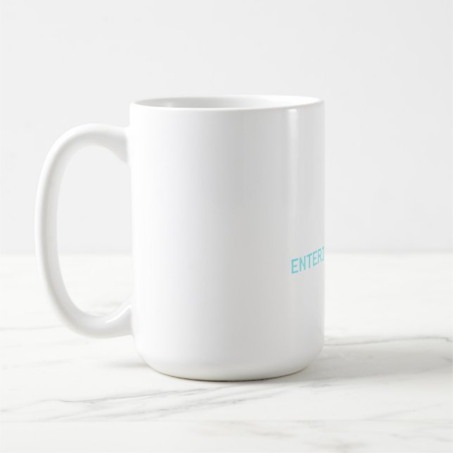 Mug Entrée en mode veille Design d'ordinateur rétro dr (Gauche)