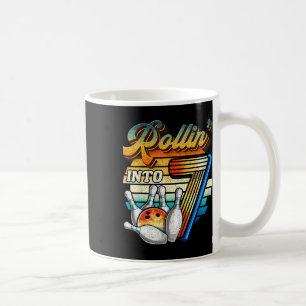 Mug Entrée en roue libre dans un anniversaire de bowli
