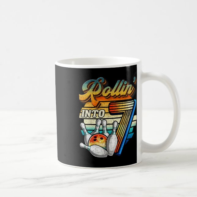 Mug Entrée en roue libre dans un anniversaire de bowli (Droite)