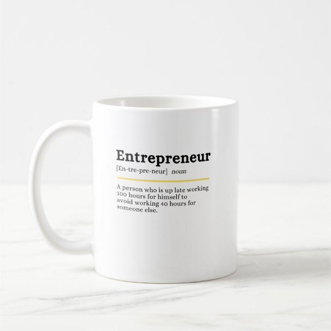 Mug Entrepreneur (Gauche)