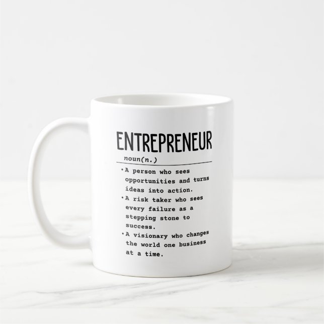 Mug Entrepreneur (Gauche)