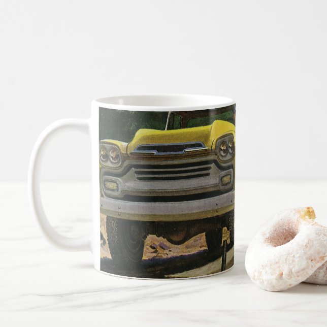 Mug Entrepreneur de construction d'architecte d'entrep (Avec donut)