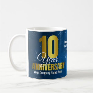 Mug Entreprise 10 ans d'affaires
