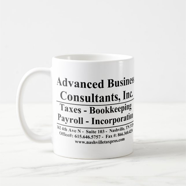 Mug Entreprise avancée (Gauche)