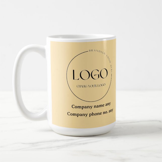 Mug Entreprise de conception de couleur du colonel Mou (Gauche)