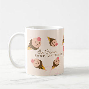 Mug Entreprise de cônes de glace Groovy