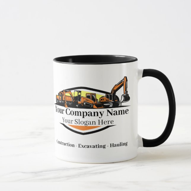 Mug Entreprise de Construction de Matériel Lourd Profe (Droite)