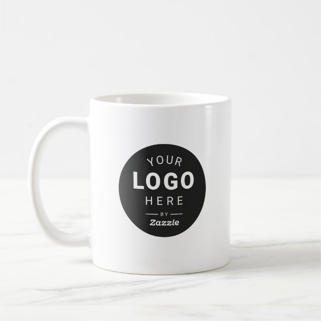 Mug Entreprise de logo personnalisé (Gauche)