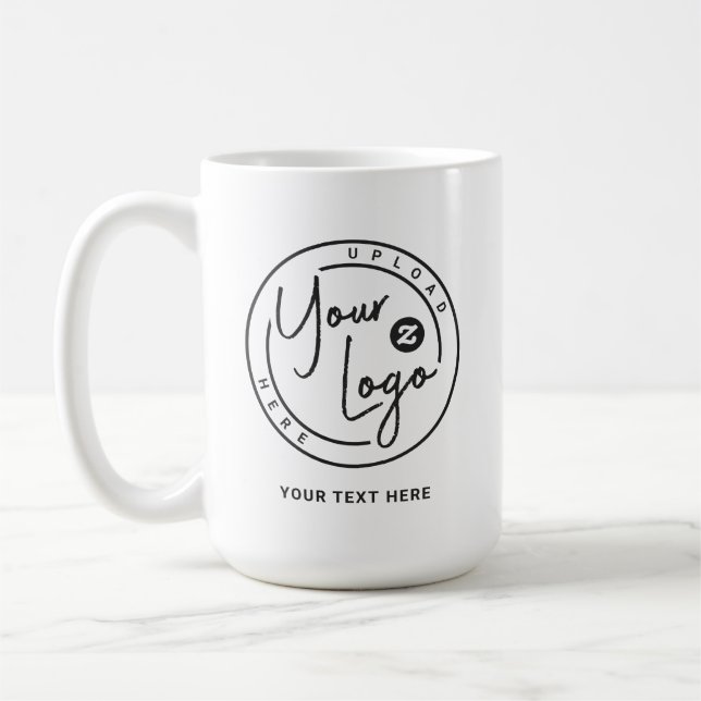 Mug Entreprise de logo personnalisé (Gauche)