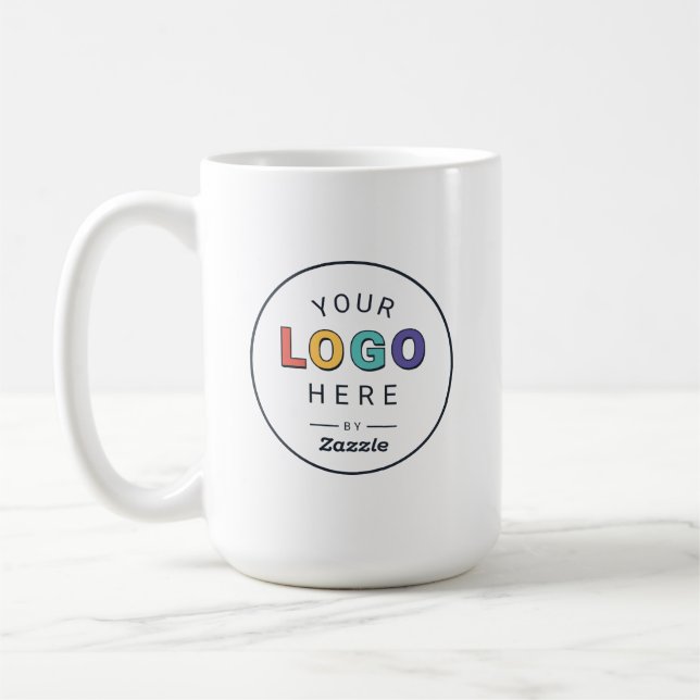 Mug Entreprise de logo personnalisé (Gauche)