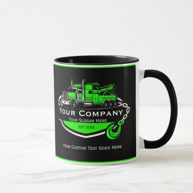 Mug Entreprise de remorquage professionnelle, service  (Droite)