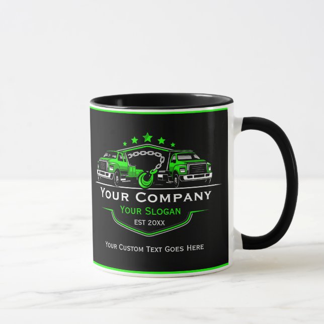Mug Entreprise de remorquage professionnelle, service  (Droite)