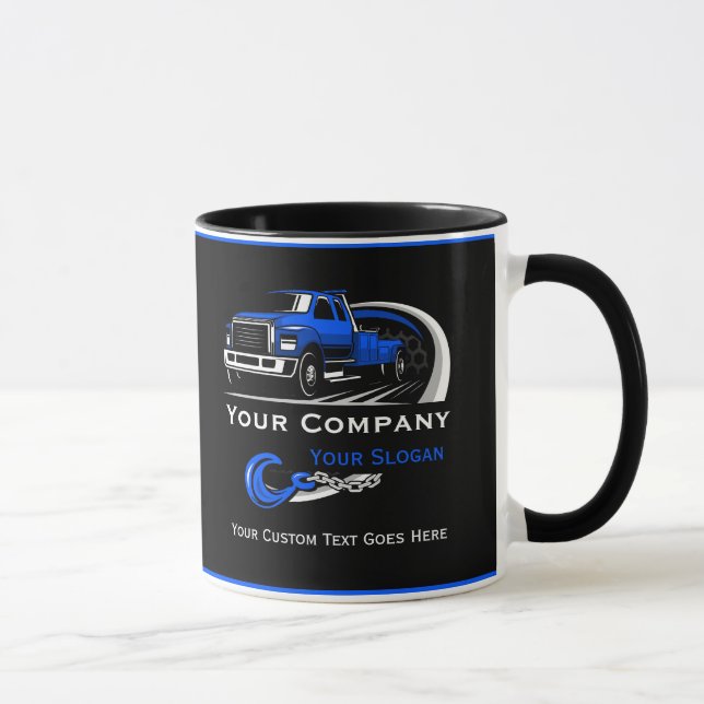 Mug Entreprise de remorquage professionnelle, service  (Droite)