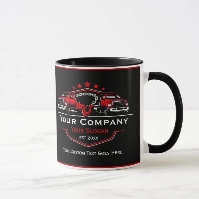 Mug Entreprise de remorquage professionnelle, service  (Droite)