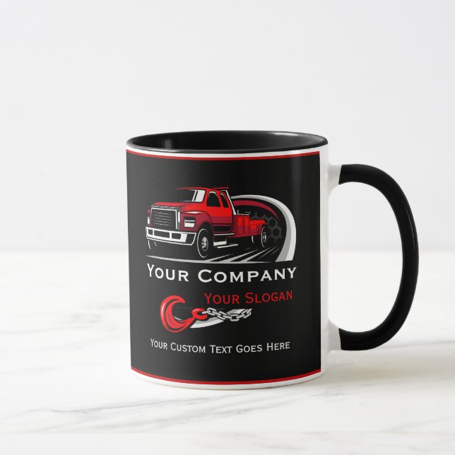 Mug Entreprise de remorquage professionnelle, service  (Droite)
