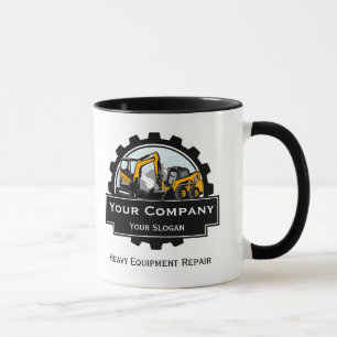 Mug Entreprise de réparation d'équipement lourd profes