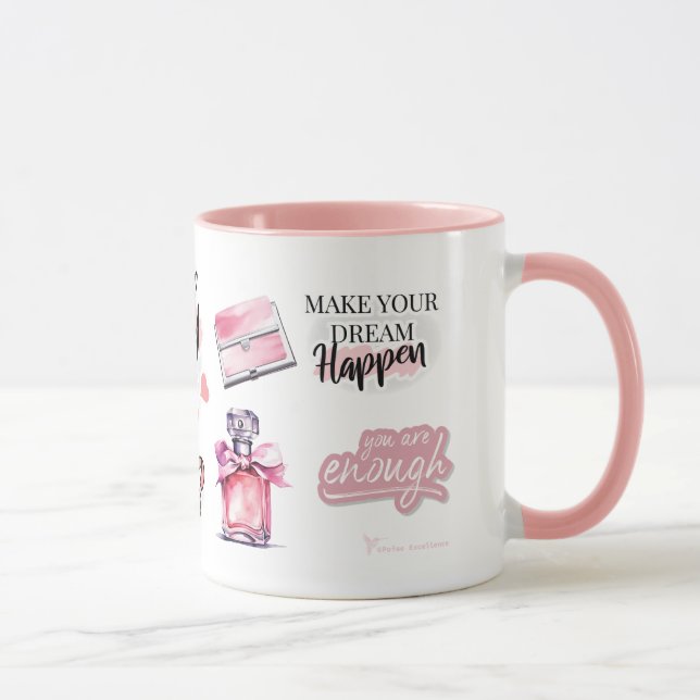Mug Entreprise femme motivation (Droite)