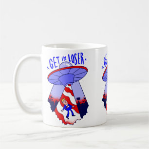 Mug entrer dans le perdant trump alien ufo