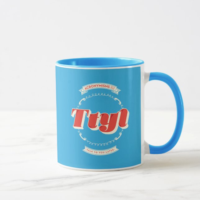 Mug Entretien à vous plus tard (Droite)