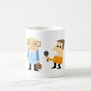 Mug Entretien avec un journaliste