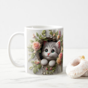 Mug Entrez dans un monde de charme avec notre Kitten 3
