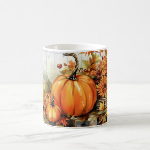 Mug Enveloppe citrouille/Automne