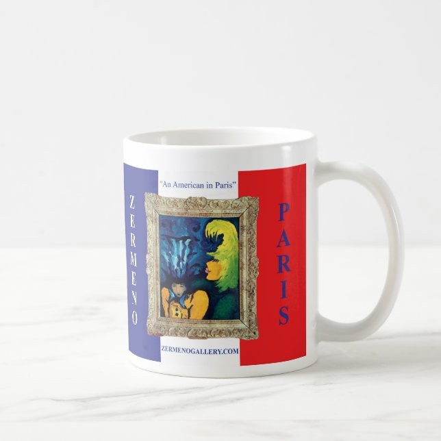 Mug Enveloppe de x 2 de "Cirque Mére et d'Enfant" (Droite)
