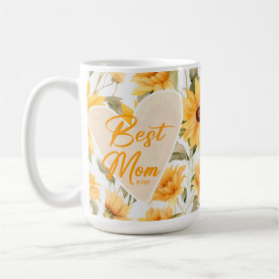 Mug Enveloppement du tournesol de la Fête des Mères