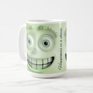 Mug Enveloppement en 3D de la boue du visage sarcastiq