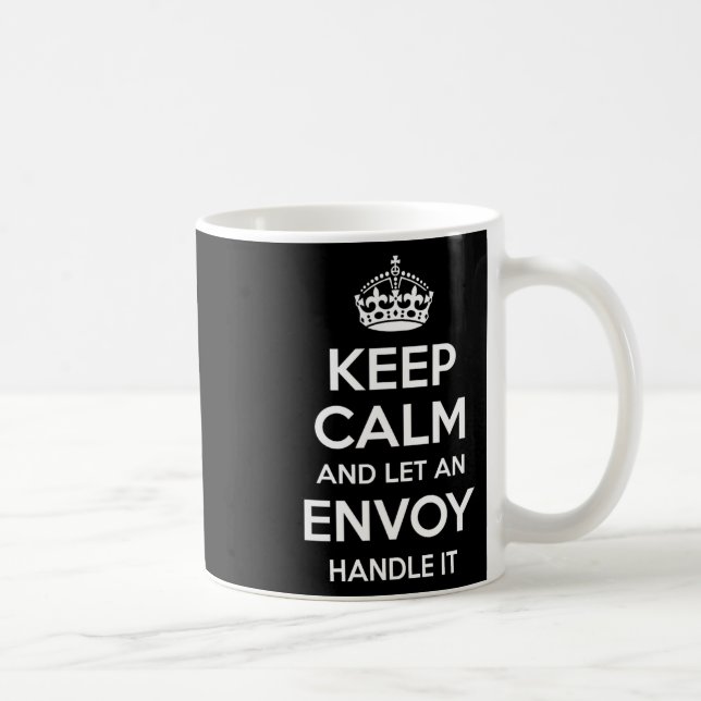 Mug Envoyé Don Funny Titre de l'emploi Profession Anni (Droite)