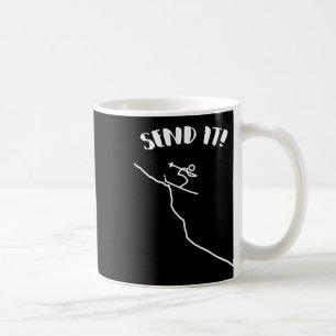 Mug Envoyez-le faire du saut à ski en ski alpin pour s