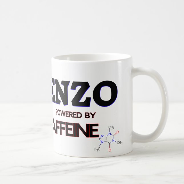 Mug Enzo a actionné par la caféine (Droite)