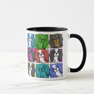 Mug Épagneul cavalier du Roi Charles d'art de bruit