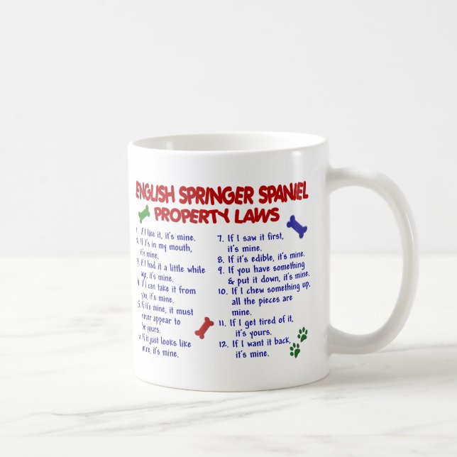 MUG ÉPAGNEUL DE SPRINGER ANGLAIS PL2 (Droite)