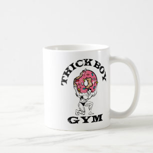 Mug Épais club de gym pour les garçons en état de cris