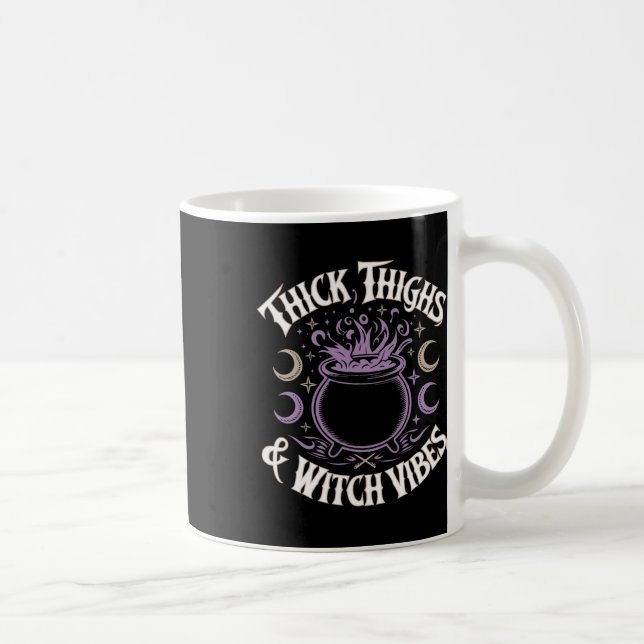 Mug Épais Cuirs Et Vibes De Sorcière (Droite)