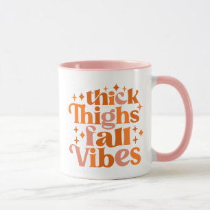 Mug Épais cuisses Vibes Automne