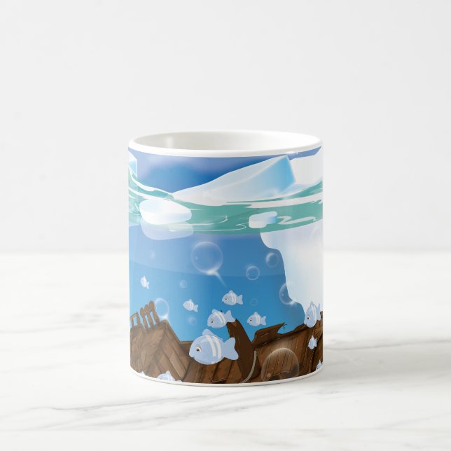 Mug Épave de navire arctique sous-marin (Centre)