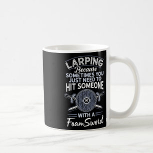 Mug Épée en mousse Joueur de jeu de rôle en live actio