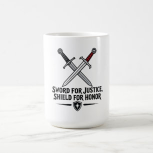 Mug Épée pour la justice Bouclier pour l'honneur Fanta