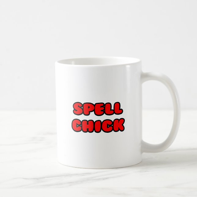 Mug Épelle rouge (Droite)