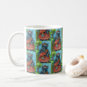 MUG ÉPERON DE KILT DE TRIER ÉCOSSAIS, FIERTE DU CHIEN 