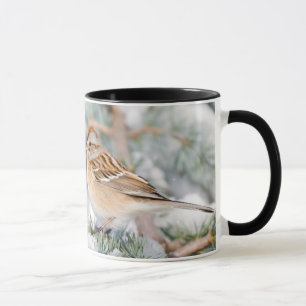 Mug Épervier américain en hiver
