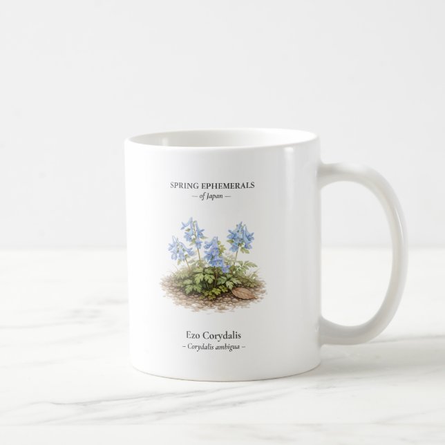 Mug Éphémères printanières du Japon – Corydale d'Ezo (Droite)