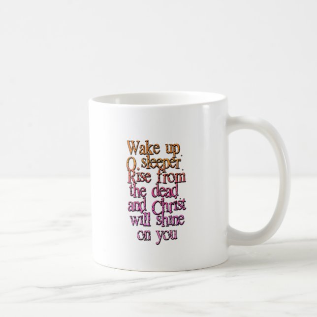 Mug Éphésiens 5:14 (Droite)