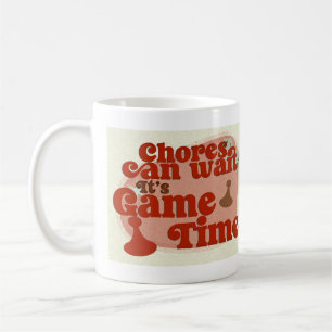 Mug Epic Game Time Fun No Chores Slogan