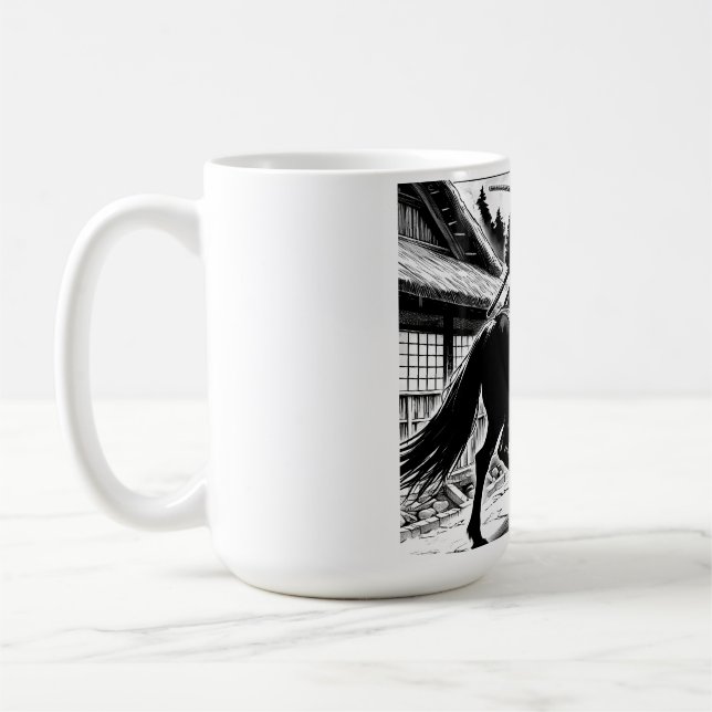 Mug Epic Samurai Rider Manga Art Imprimer (Gauche)
