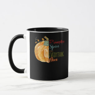Mug Épice citrouille Et Tout Beau Citation Base